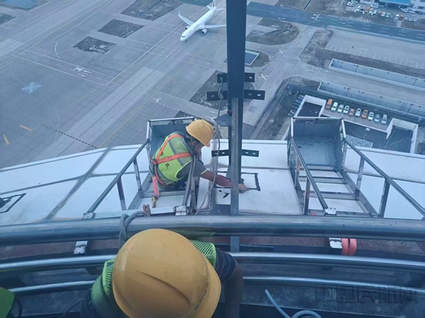 創新模式解決“無施工面”難題-華東空管局供圖